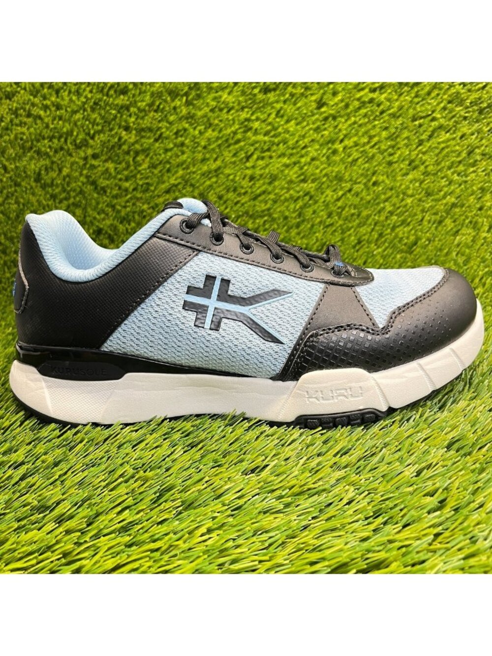 Kuru Quantum 2 Womens Size 10.5D Blue Black Athletic Running Shoes Sneakers